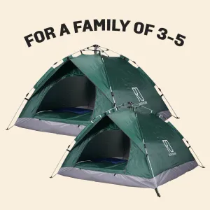 1 Small-Sized   1 Large-Sized 3 Secs Tent (Family Package, UK, DNB)