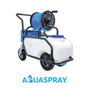 16 Gallon AquaSpray Pro 60 Rolling Water Tank for Commercial Window and Solar Panel Cleaning