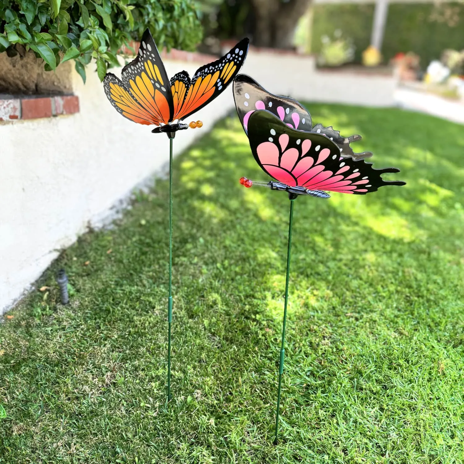 2pk Large WindyWings Butterfly Stakes, 11 inch wingspan