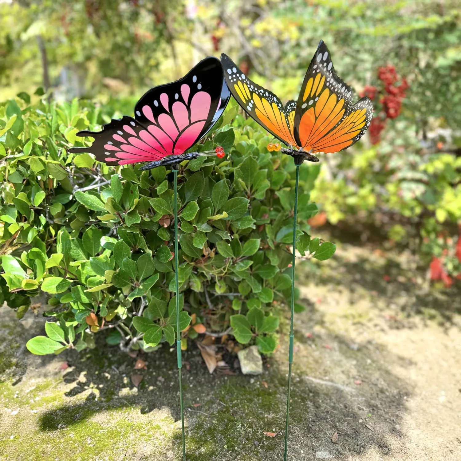 2pk Large WindyWings Butterfly Stakes, 11 inch wingspan