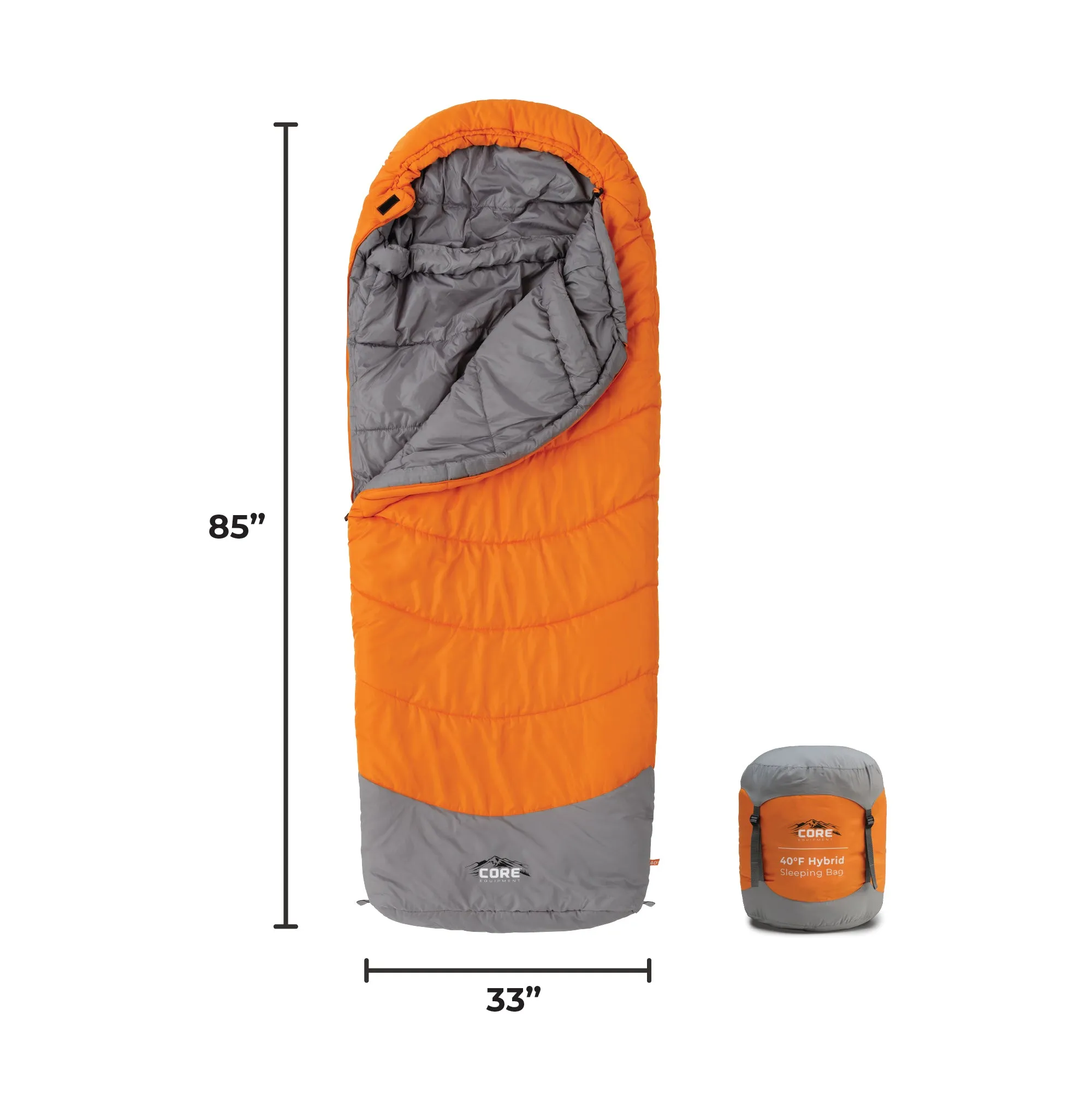 40 Degree Hybrid Sleeping Bag