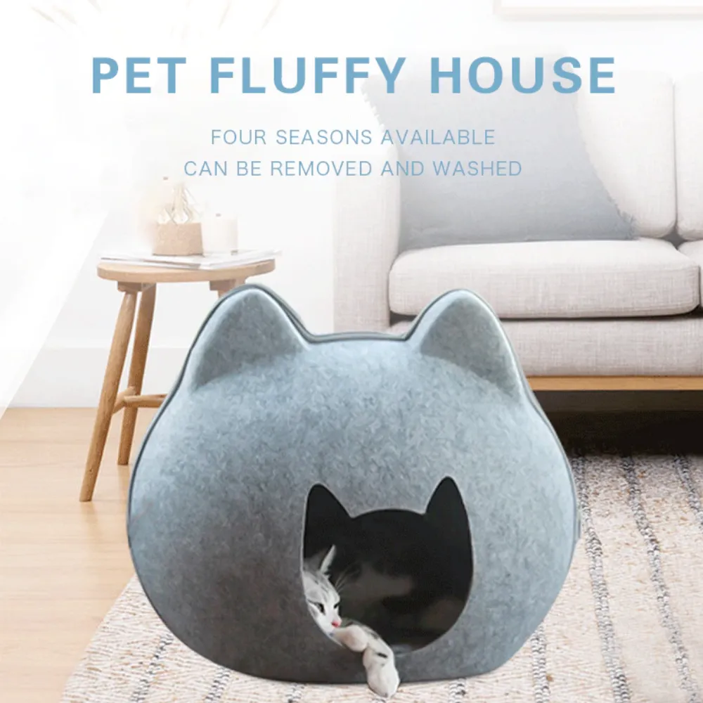 Adorable Cat Shape All Season Pet House