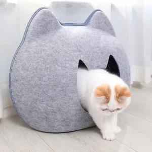 Adorable Cat Shape All Season Pet House