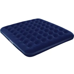 Bestway King Velor Mattress 203X183X22Cm - Navy Blue