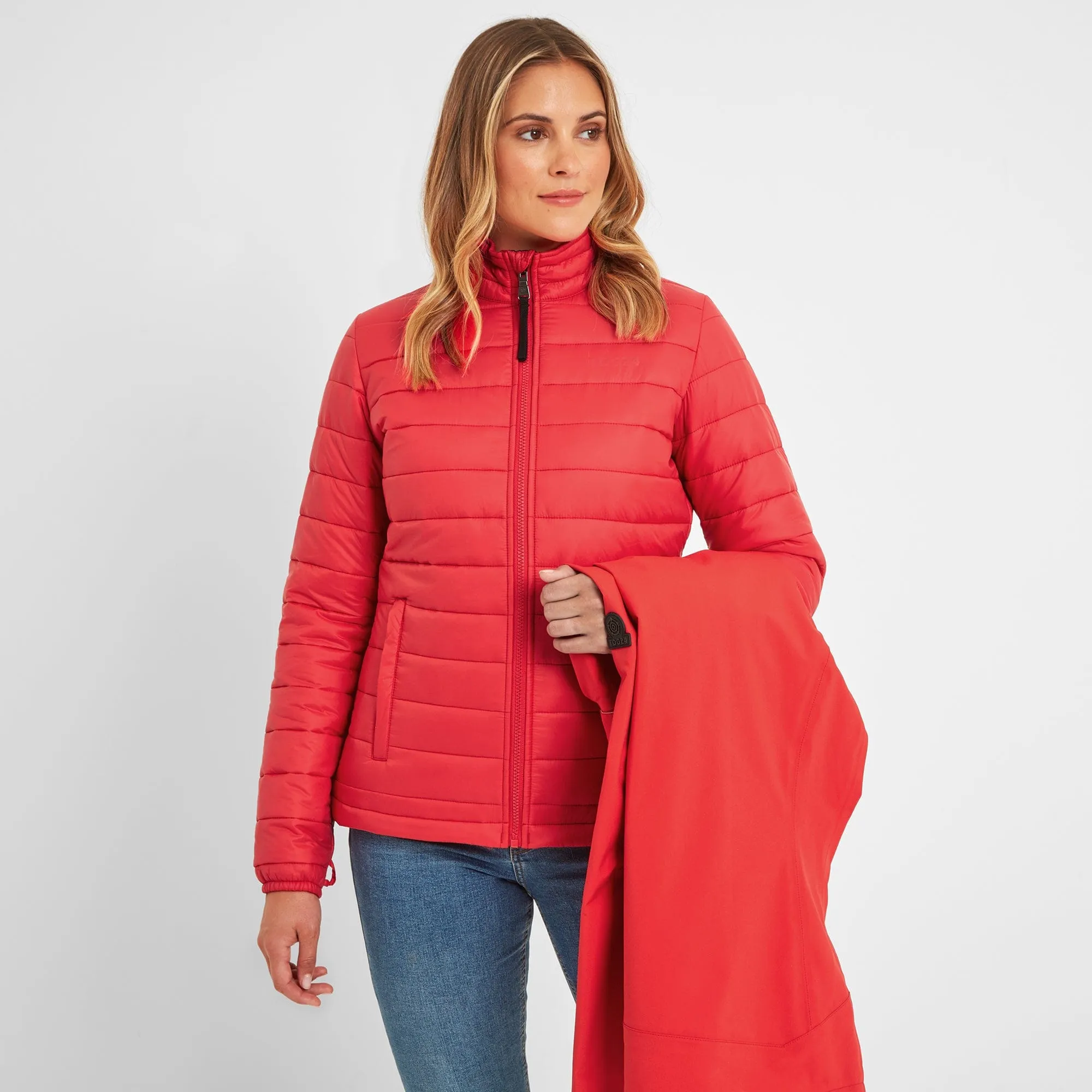 Beverley Womens 3-in-1 Waterproof Jacket - Dark Coral