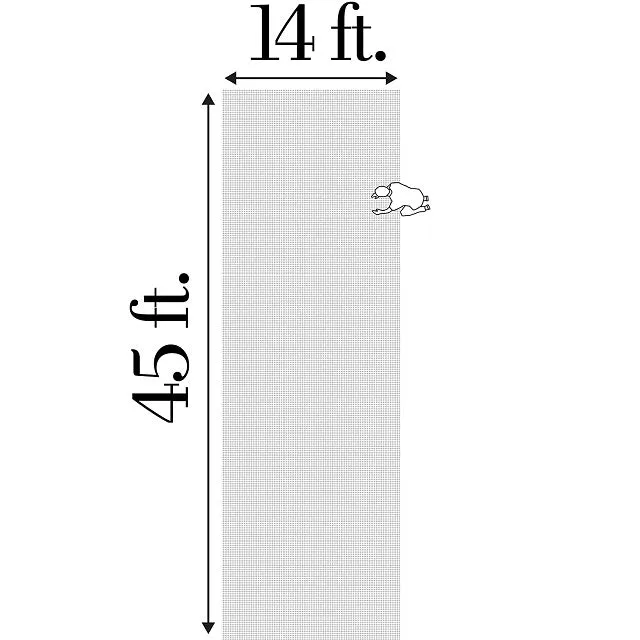 Bird-X Protective Mesh Netting for Fruit Trees & Shrubs, 14ft x 45ft