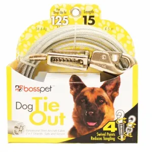 Boss Pet X Large Dog Tie-Out 15'