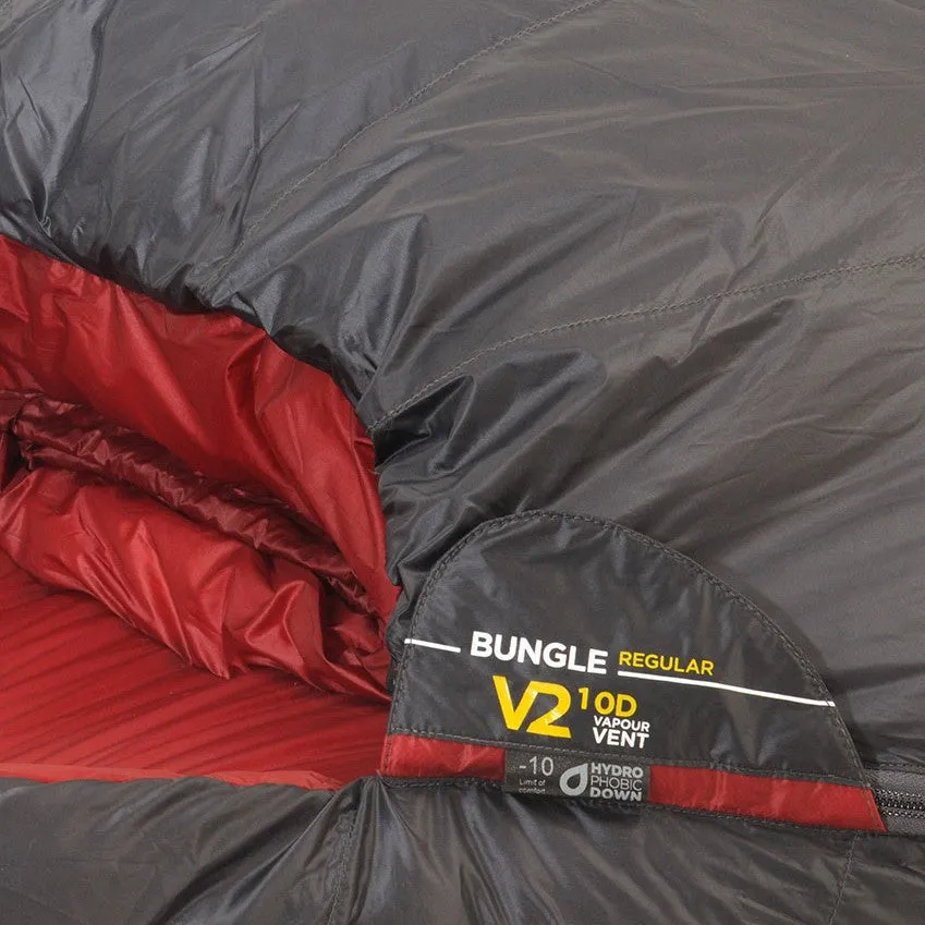 Here’s an optimized title for the product that includes descriptive modifiers:

Bungle 15°F - High Loft 800  Down Sleeping Bag for Superior Insulation and Comfort