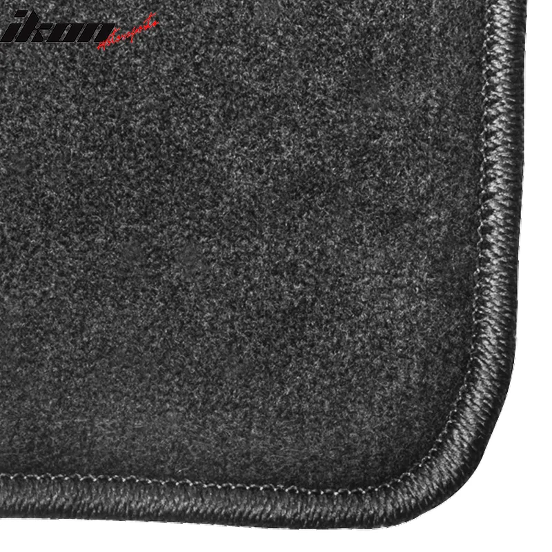 Car Floor Mat for 2003-2008 BMW Z4 2-Door OE Fitment Black Nylon 2PCS