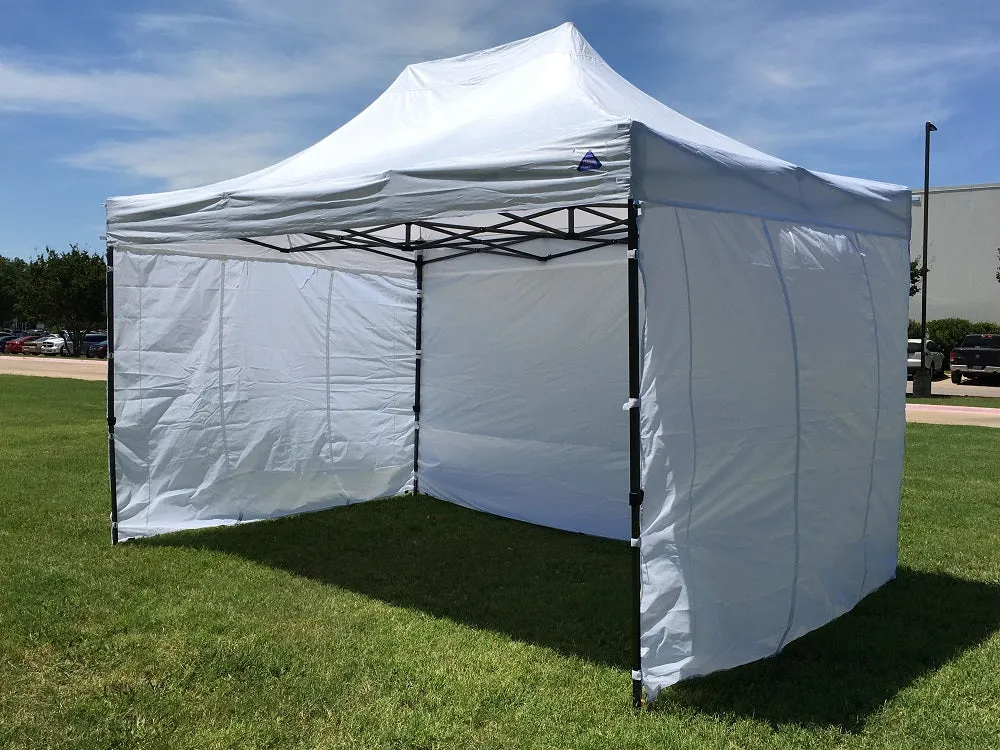 DS Model 10'x15' White - Pop Up Tent Canopy Shelter Shade with Weight Bags and Storage Bag