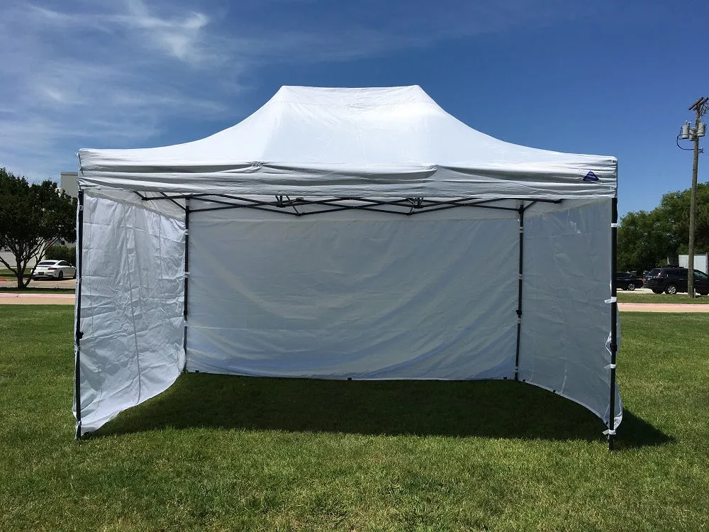 DS Model 10'x15' White - Pop Up Tent Canopy Shelter Shade with Weight Bags and Storage Bag