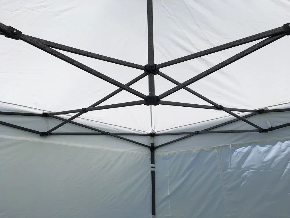 DS Model 10'x15' White - Pop Up Tent Canopy Shelter Shade with Weight Bags and Storage Bag