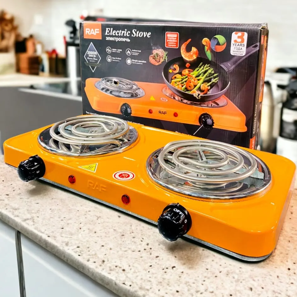 Electric Double -Burner Spiral Stove Hot Plate