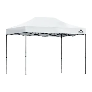 Instahut Gazebo Pop Up Marquee 3x4.5 Outdoor Wedding Gazebos Base Pod Kit White