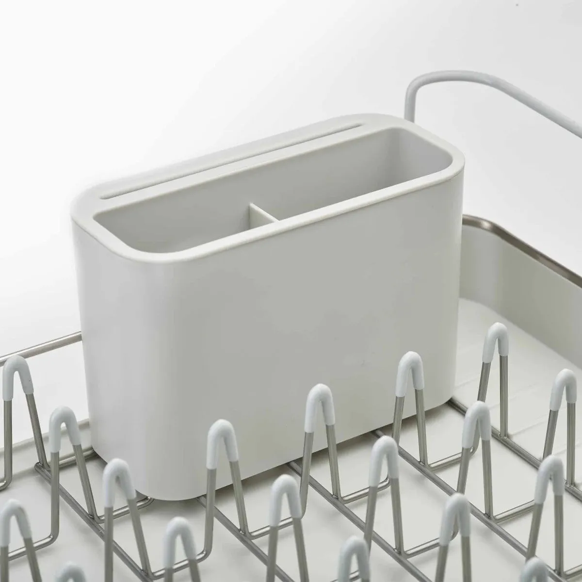 Joseph Joseph Extend Steel Dishrack Light Stone