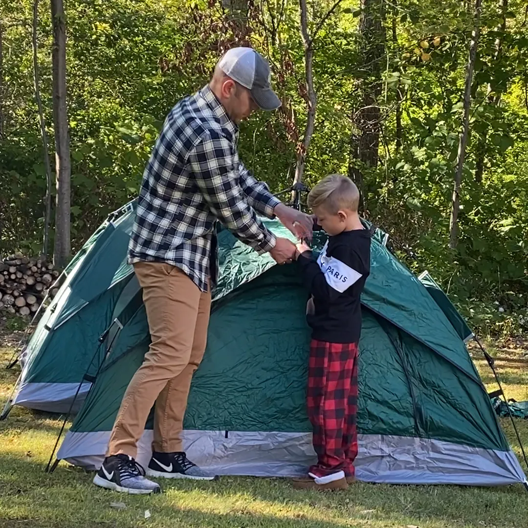 Large-Sized 3 Secs Tent (Comfortable for 3 Adults, NZ)