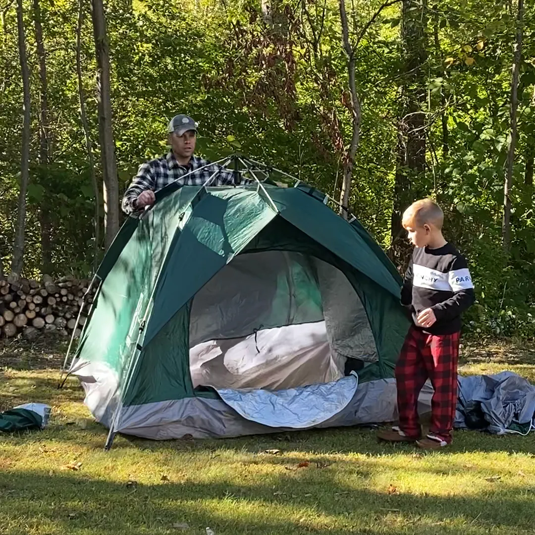 Large-Sized 3 Secs Tent (Comfortable for 3 Adults, NZ)