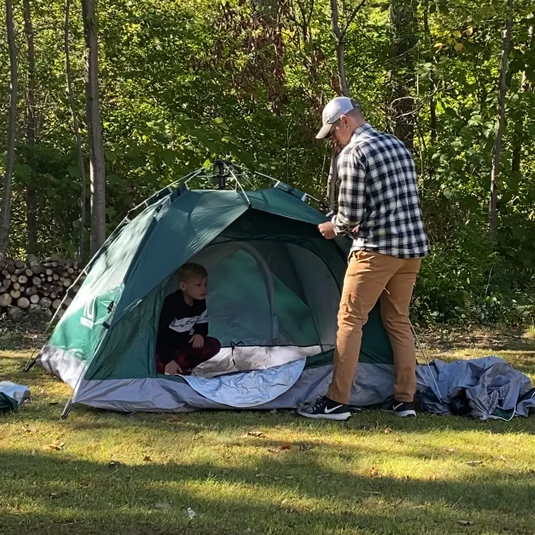 Large-Sized 3 Secs Tent (Comfortable for 3 Adults, NZ)