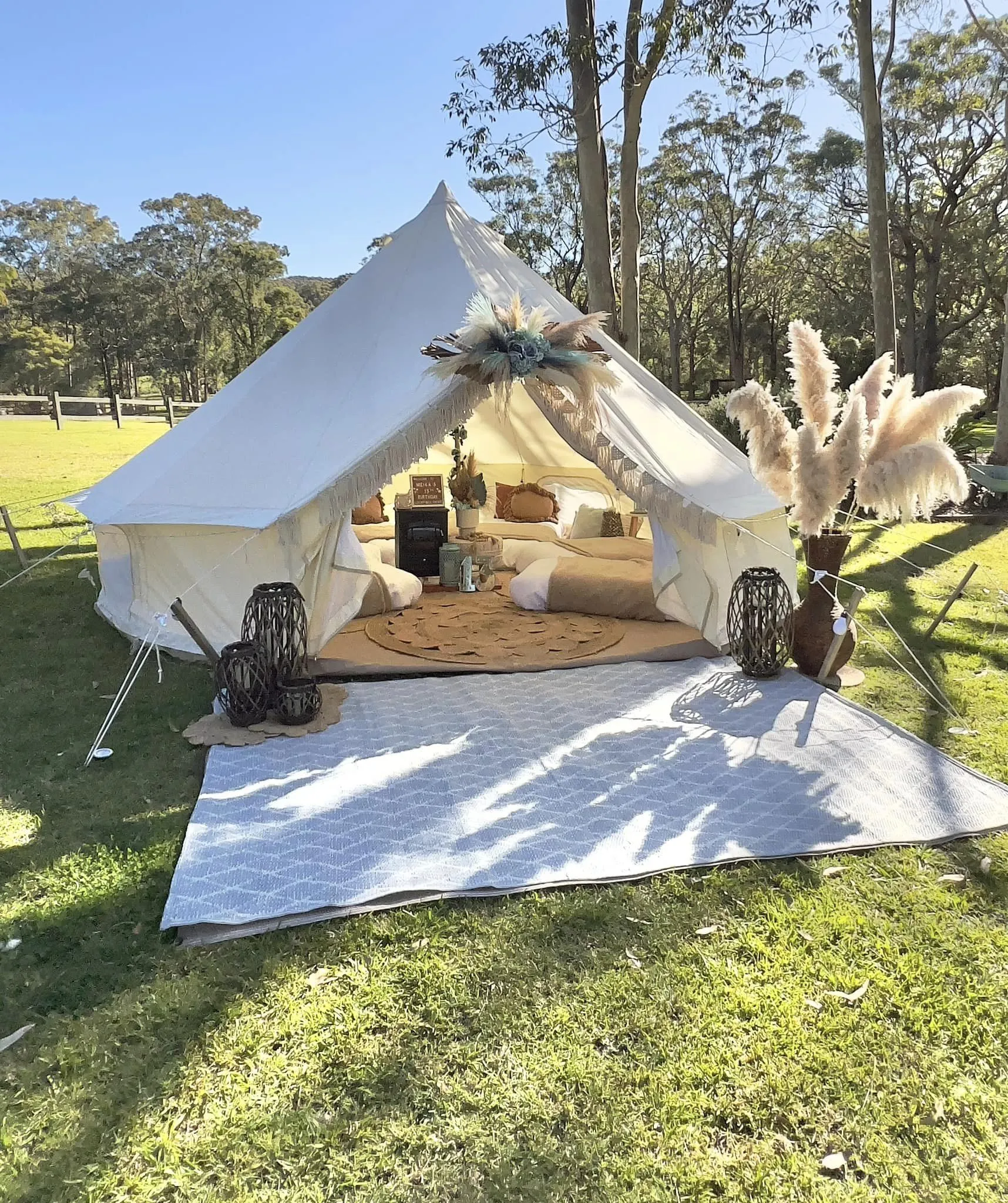 Luxury Canvas Bell Tent