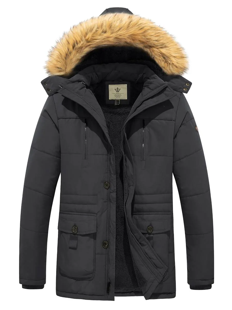 Men's Winter Coat Warm Parka Jacket