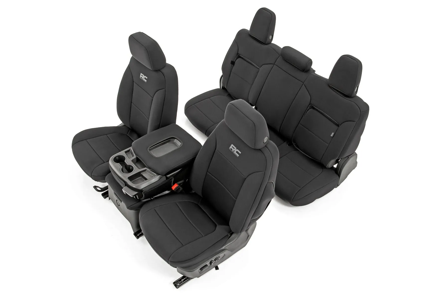 Seat Covers | FR 40/40/20 & RR Back Storage | Chevrolet Silverado/GMC Sierra 1500 | 2019-2022