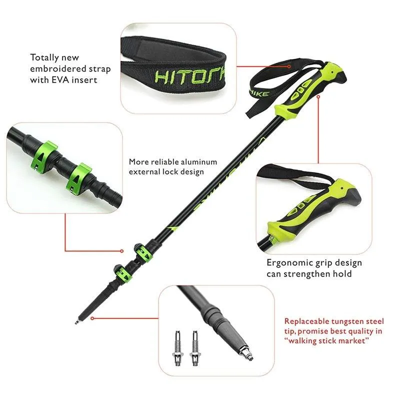 Ultralight Retractable Trekking Hiking Pole