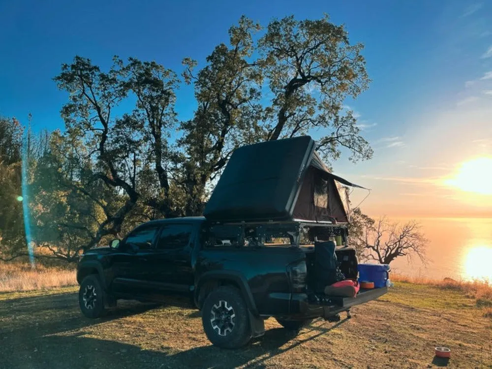 upTOP Overland Tacoma Diamondback TRUSS Bed Rack - 2005-2023