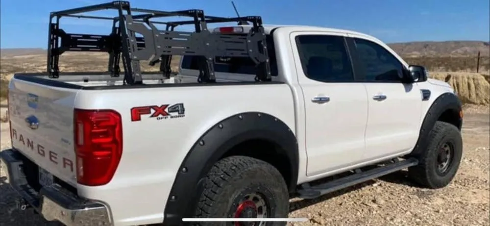 upTOP Overland TRUSS Ford Ranger Bed Rack - 2019-2022