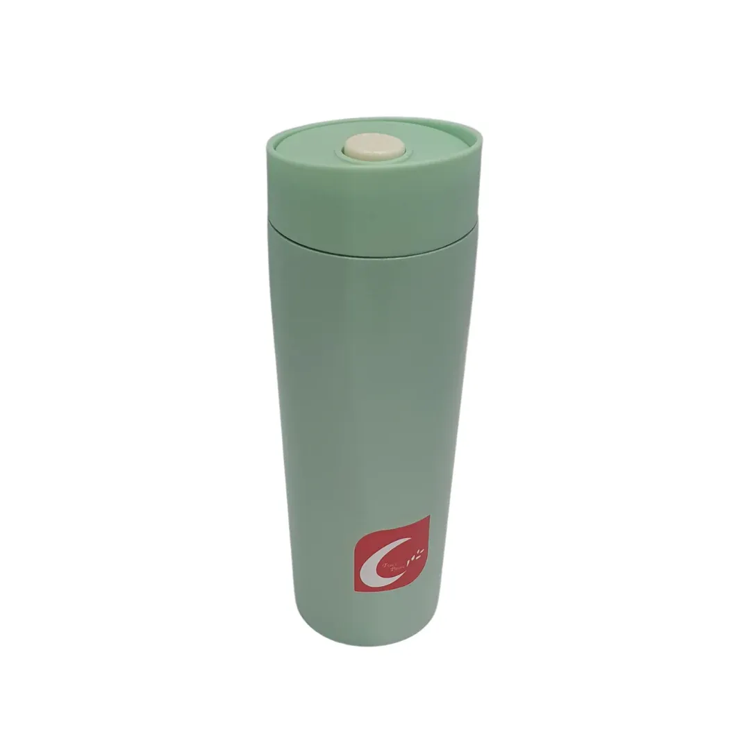 Vacuum Travel Flask 400ml Green SGN2434