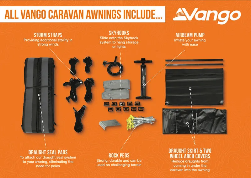 Vango Balletto Air 390 Elements ProShield Caravan Awning