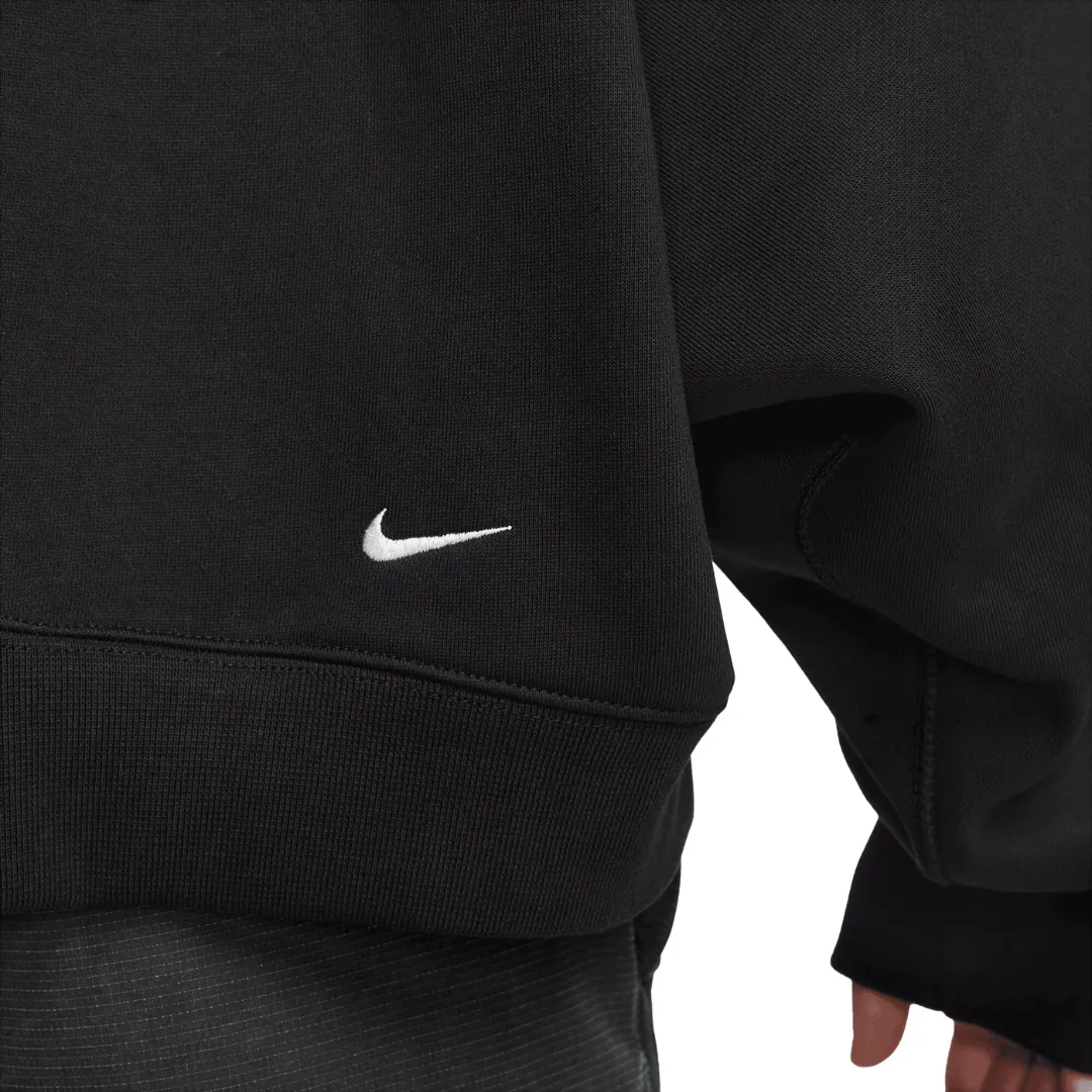 Women's Nike ACG Therma-FIT "Tuff Knit" Fleece Hoodie - Black/Summit White