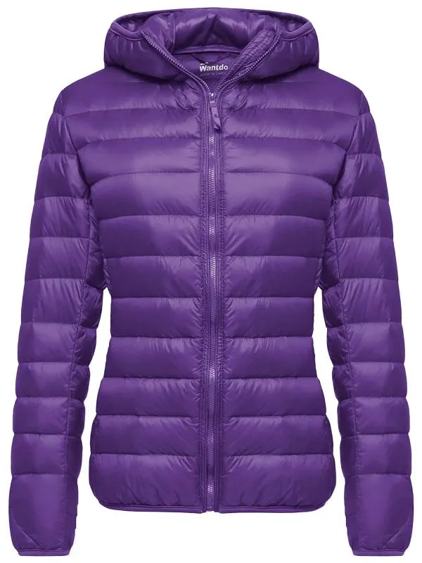 Women's Packable Down Jacket Lightweight Puffer Coat